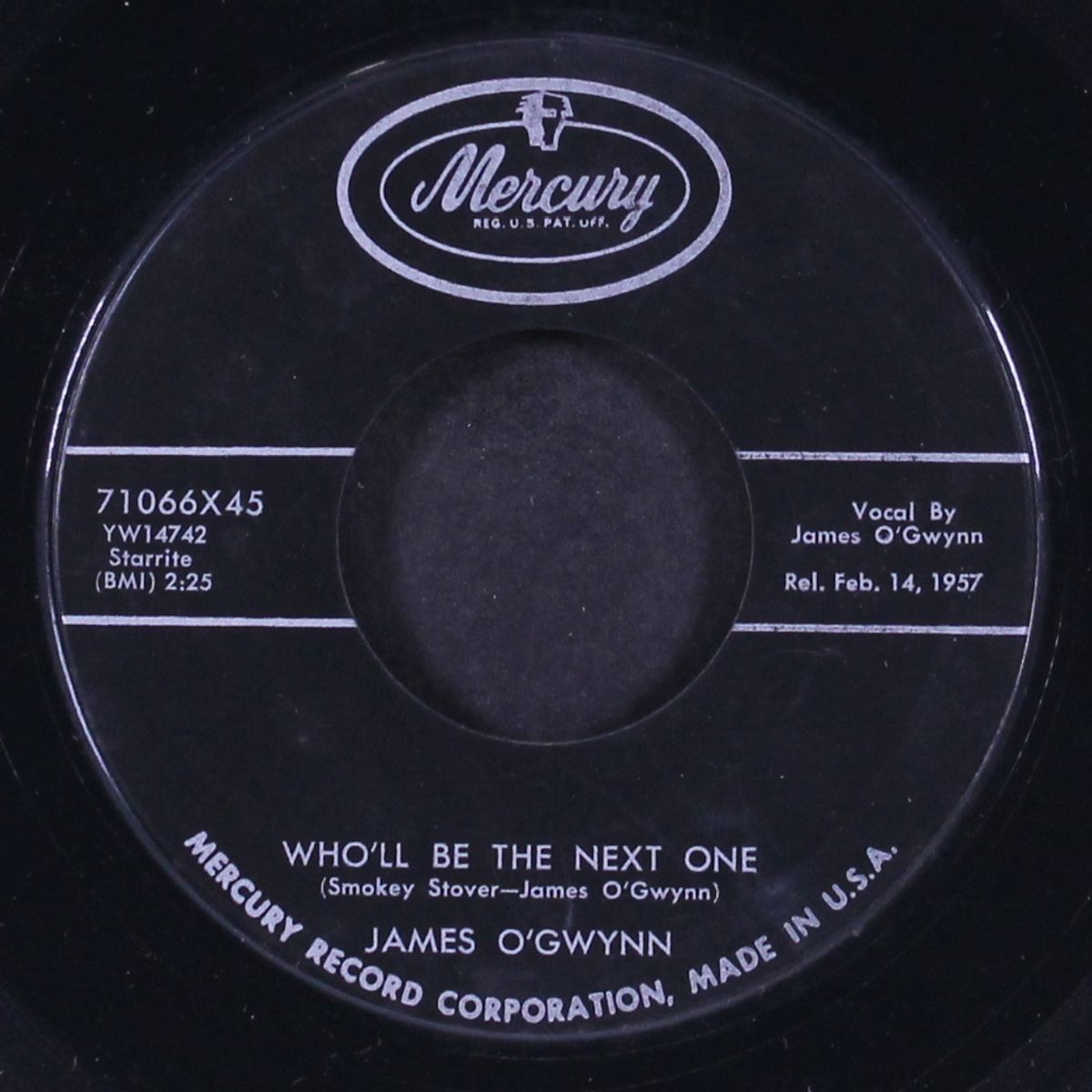 muleskinner blues / who'll be the next one by JAMES O'GWYNN