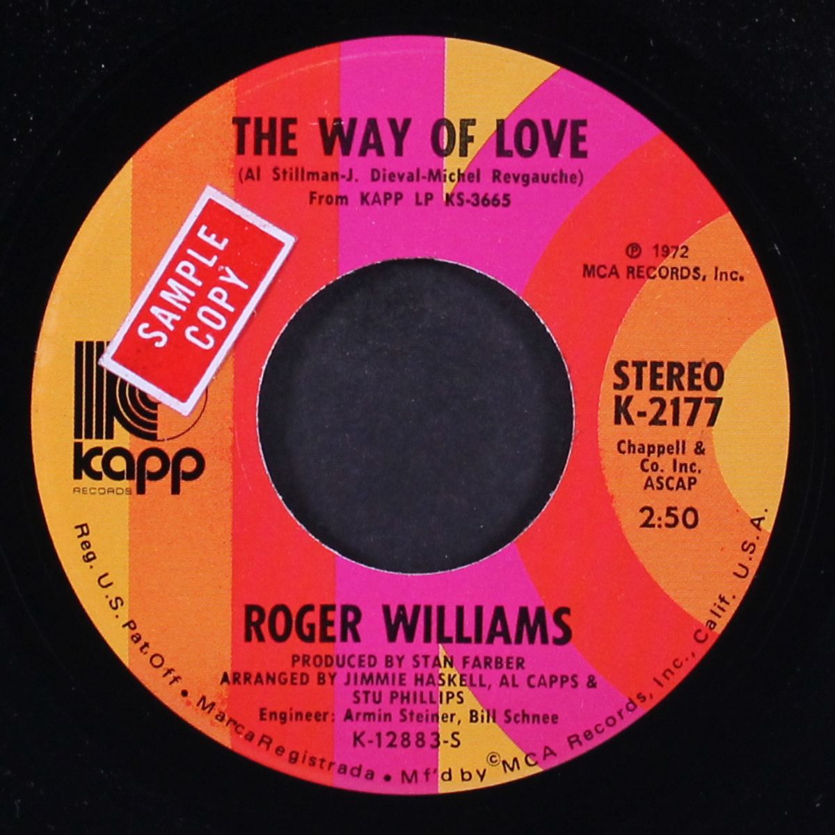 the way of love by ROGER WILLIAMS