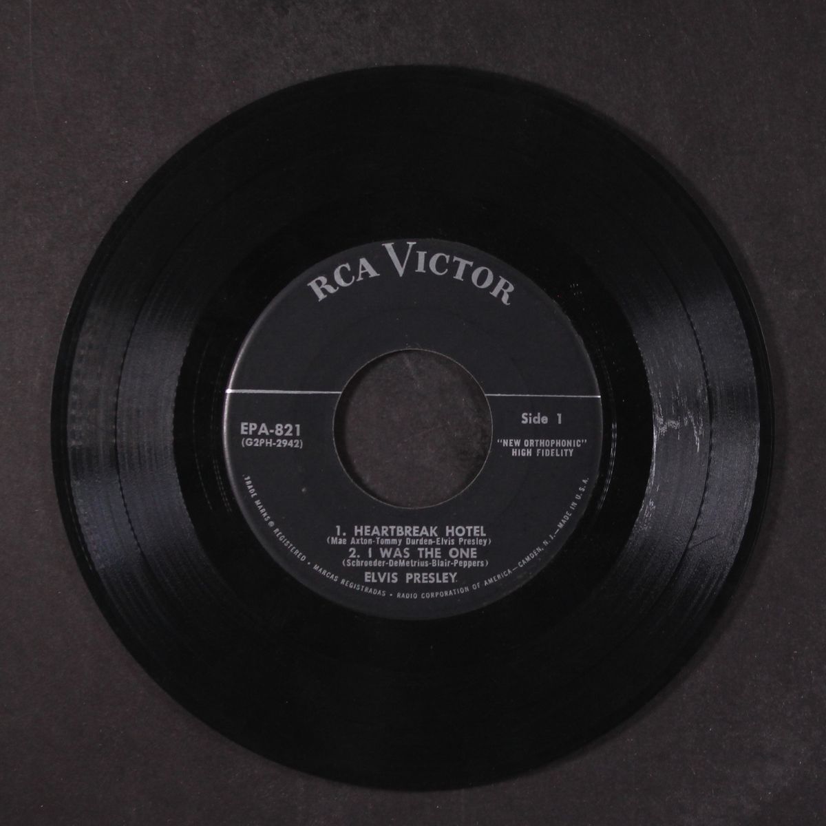 heartbreak hotel by ELVIS PRESLEY