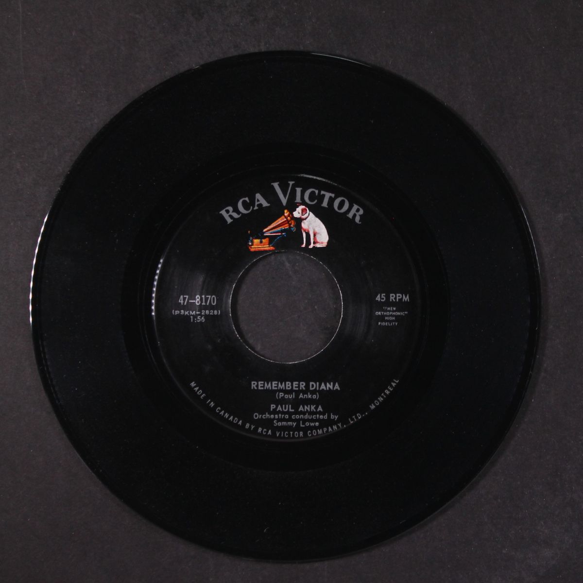 at night by PAUL ANKA
