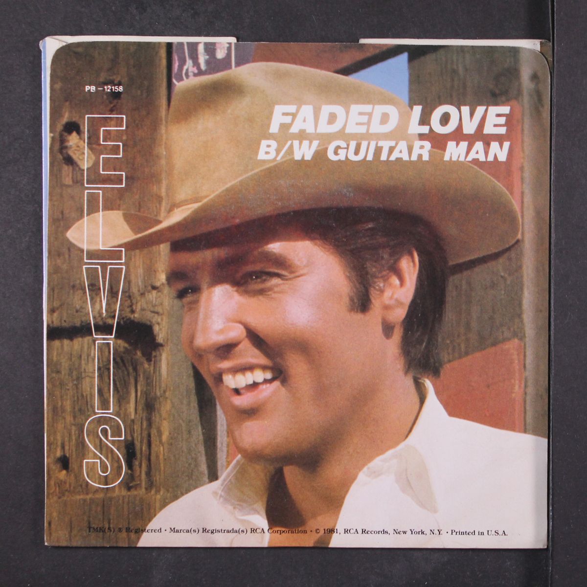 guitar man / faded love by ELVIS PRESLEY