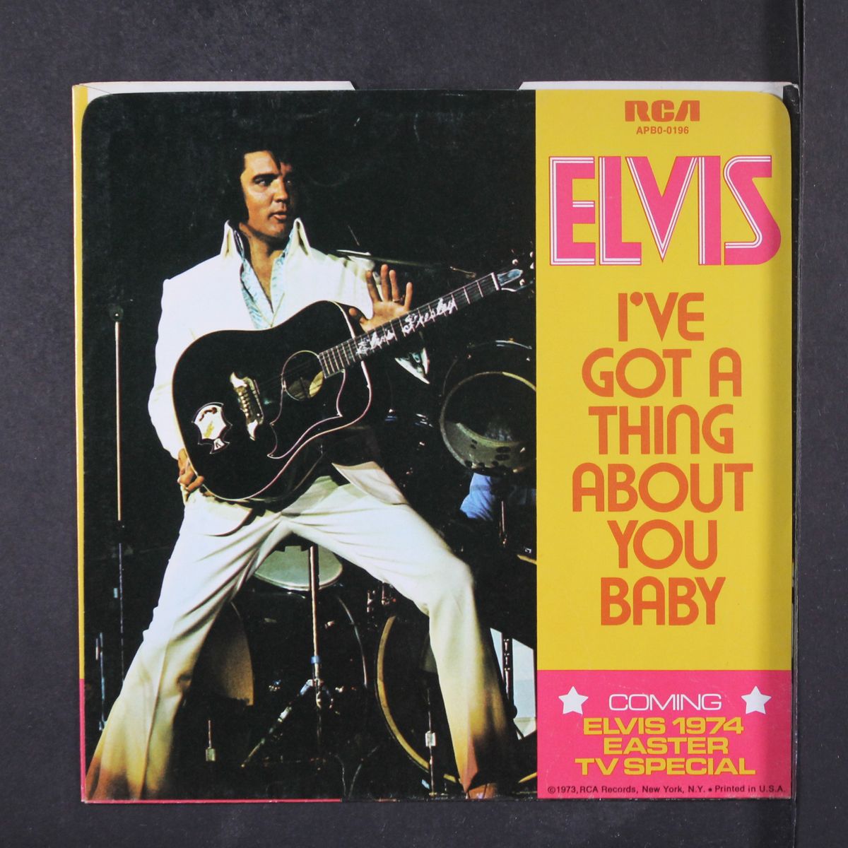 take good care of her / i've got a thing about you baby by ELVIS PRESLEY
