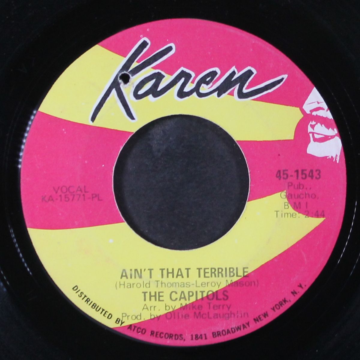 ain't that terrible / soul brother, soul sister by CAPITOLS