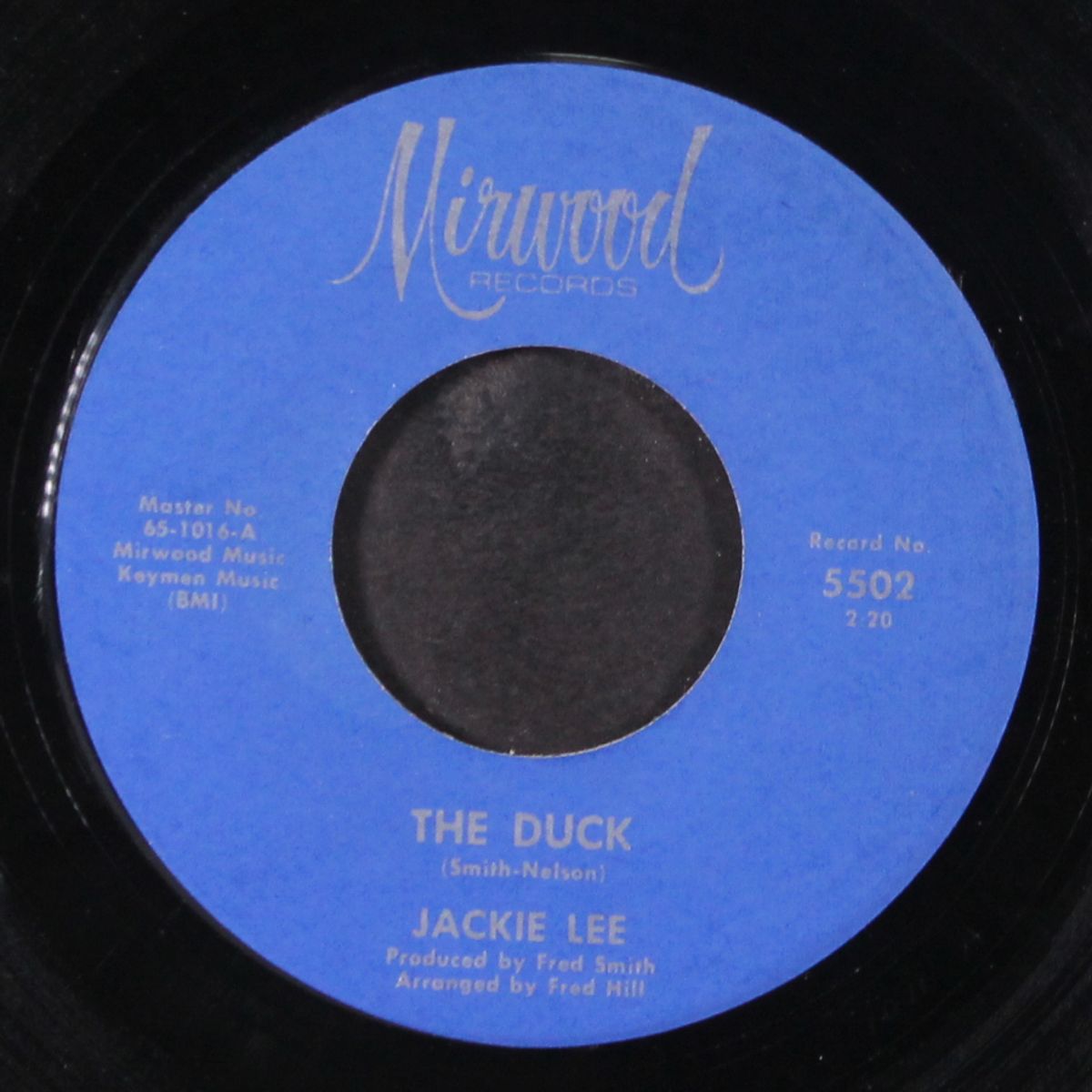 the duck / let your conscience be your guide by JACKIE LEE
