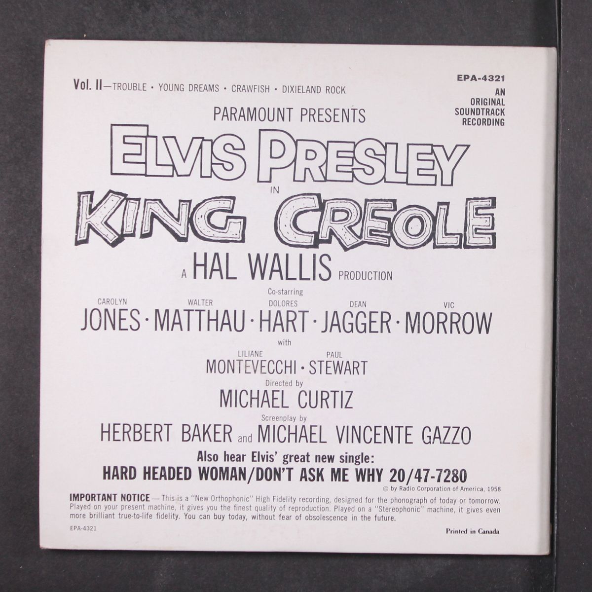 king creole vol. 2 by ELVIS PRESLEY