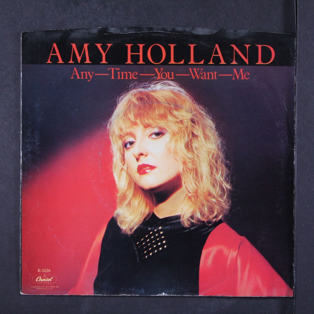 anytime you want me by AMY HOLLAND