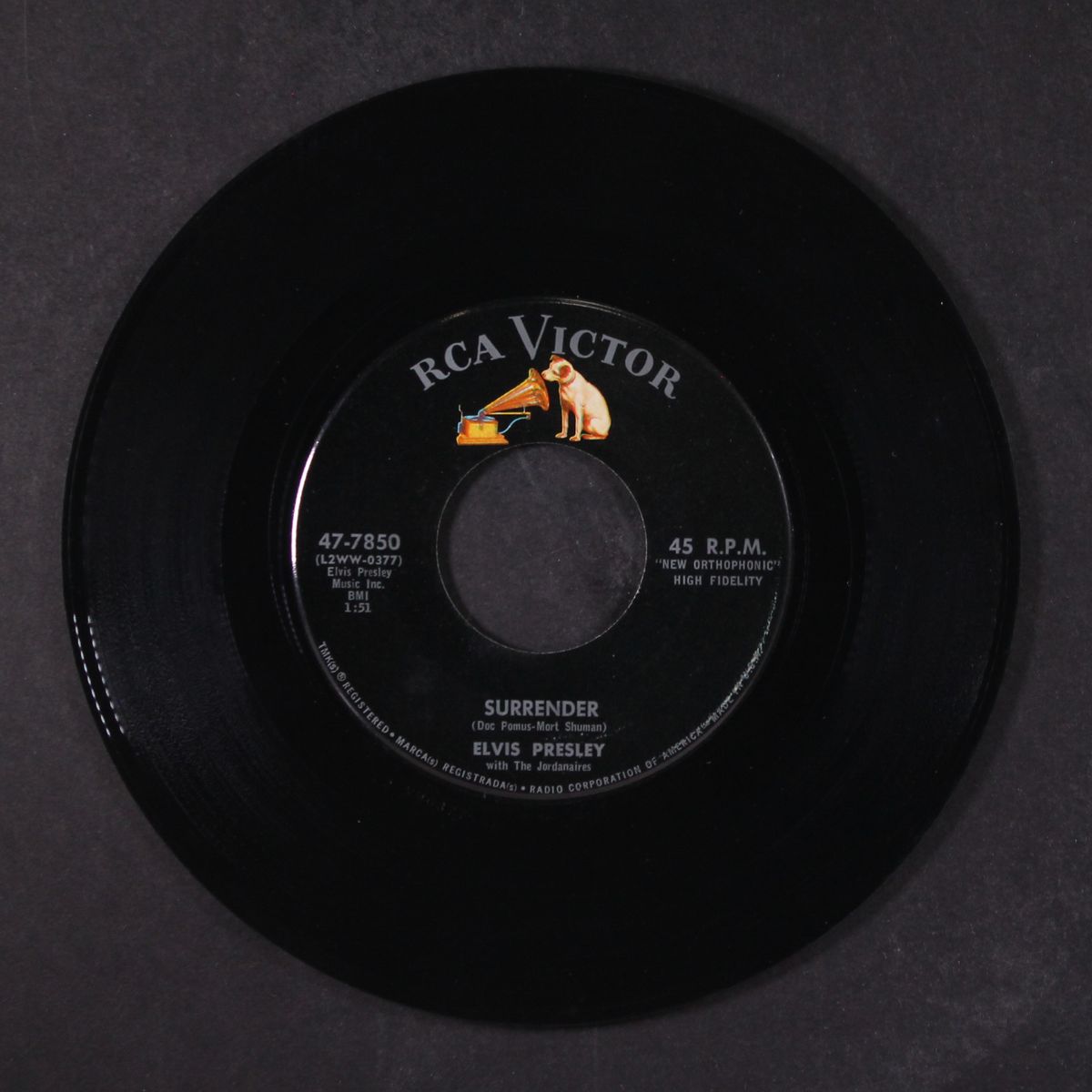 surrender by ELVIS PRESLEY