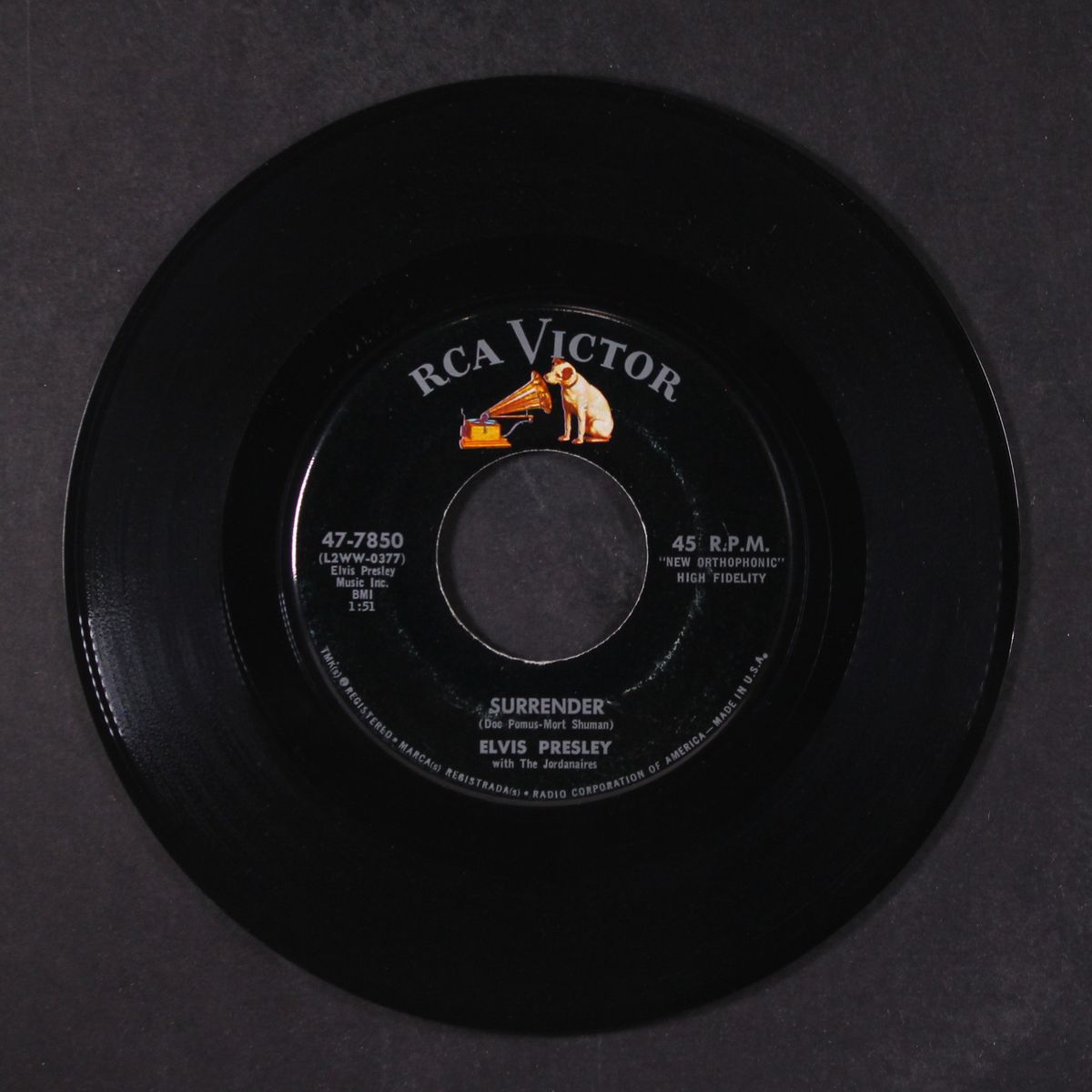 surrender by ELVIS PRESLEY