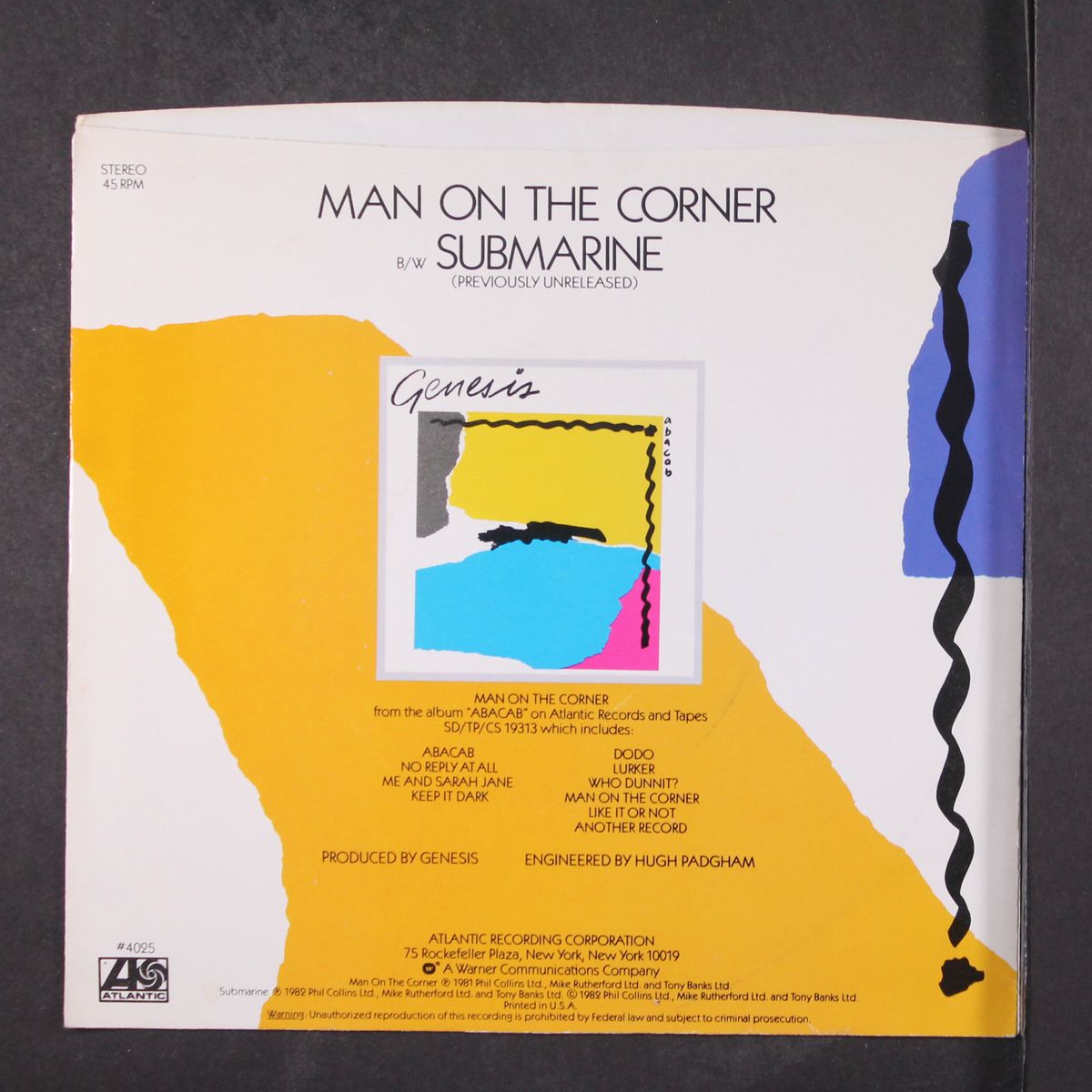 man on the corner / mono by GENESIS