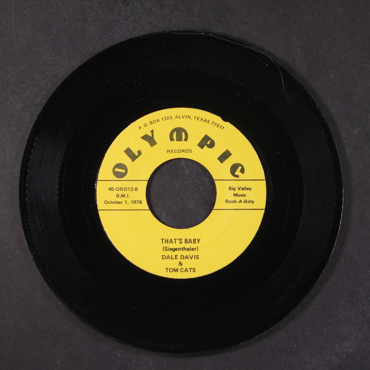 gotta rock / that's baby by DALE DAVIS