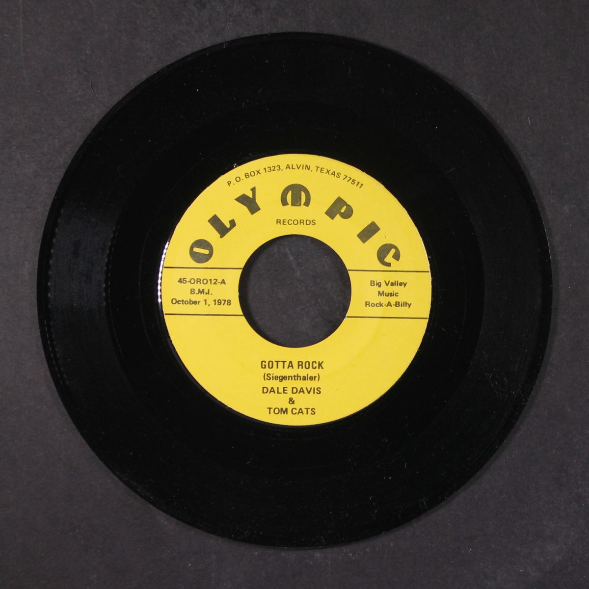 gotta rock / that's baby by DALE DAVIS