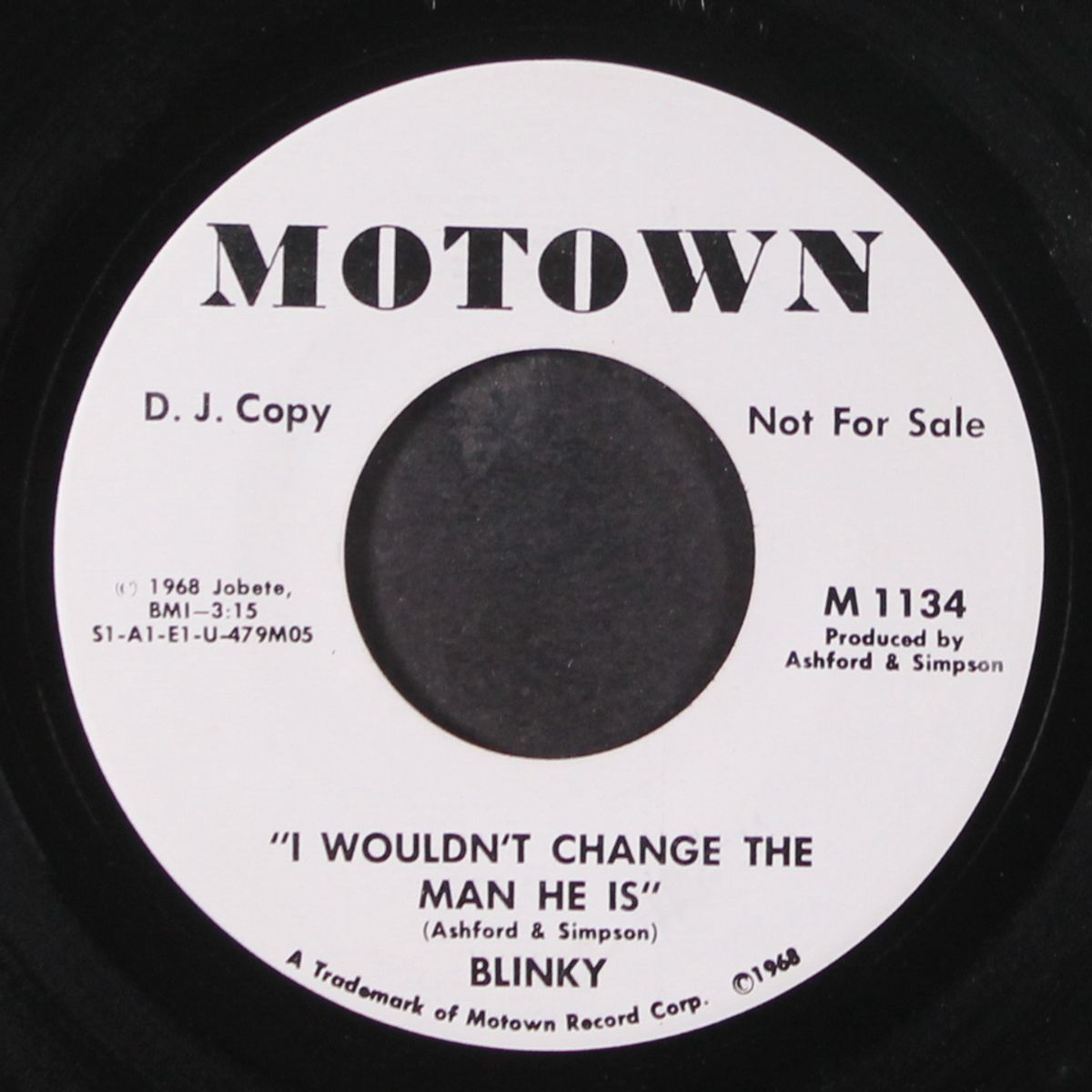 i wouldn't change the man he is / same by BLINKY
