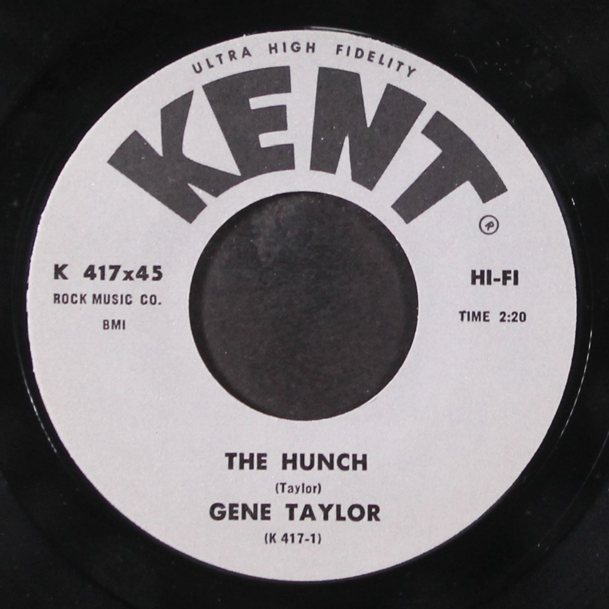 the hunch / cut me loose by GENE TAYLOR