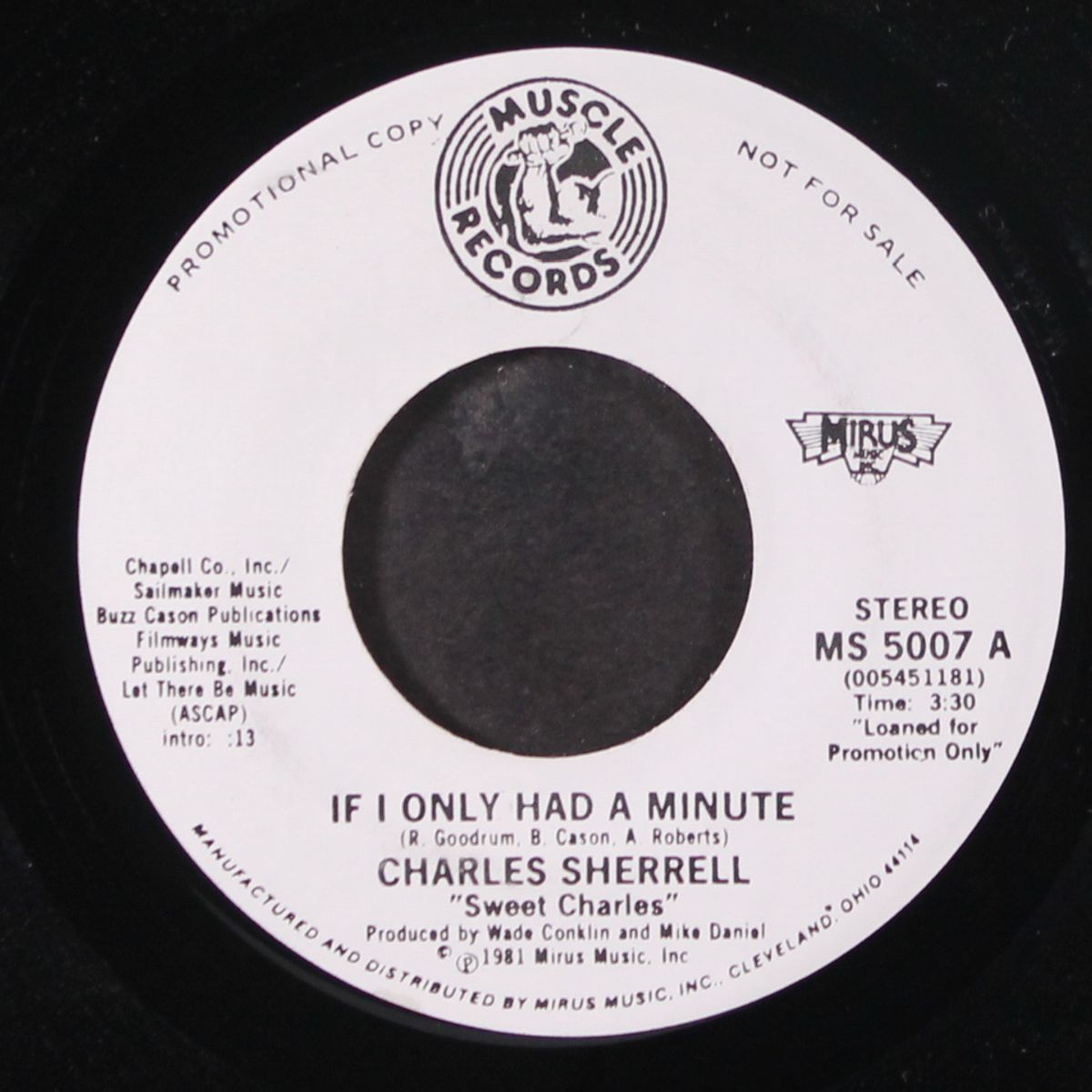 if i only had a minute / same by CHARLES SHERRELL