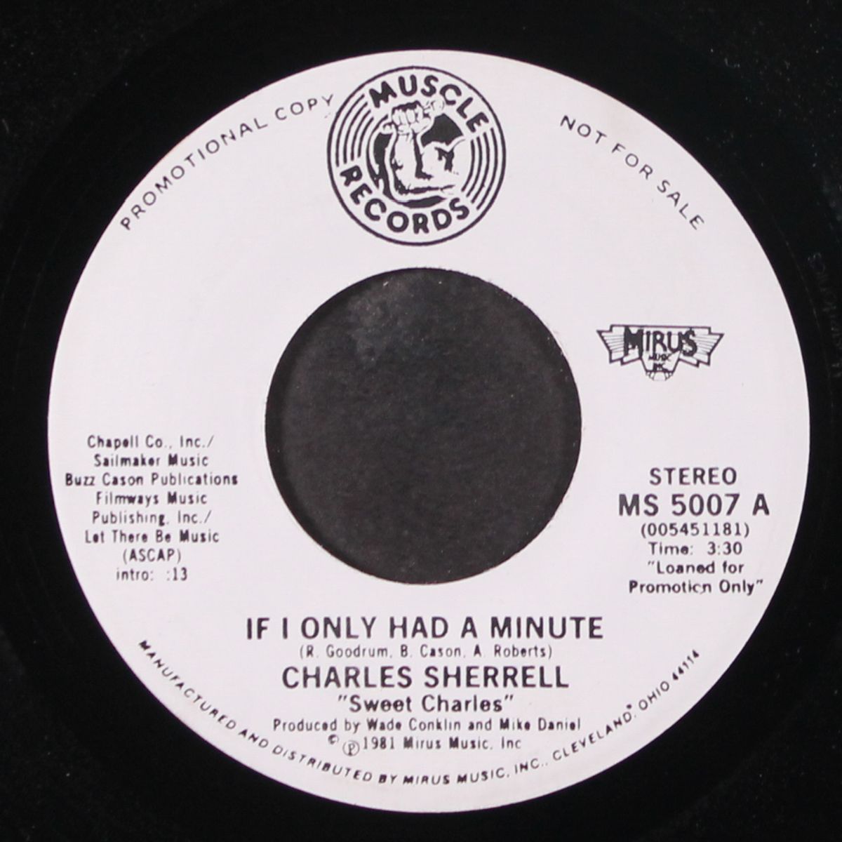 if i only had a minute / same by CHARLES SHERRELL
