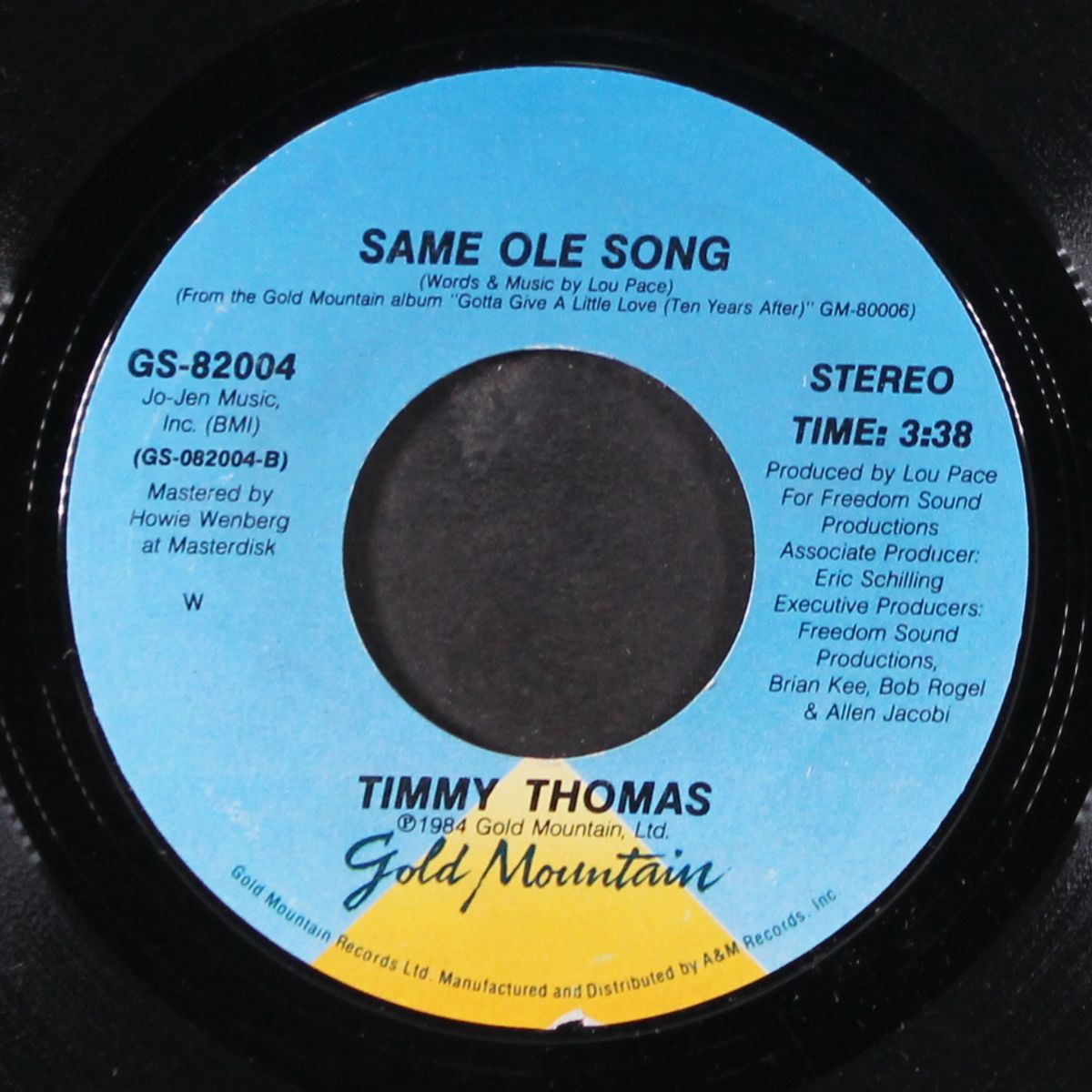 gotta give a little love / same ole song by TIMMY THOMAS