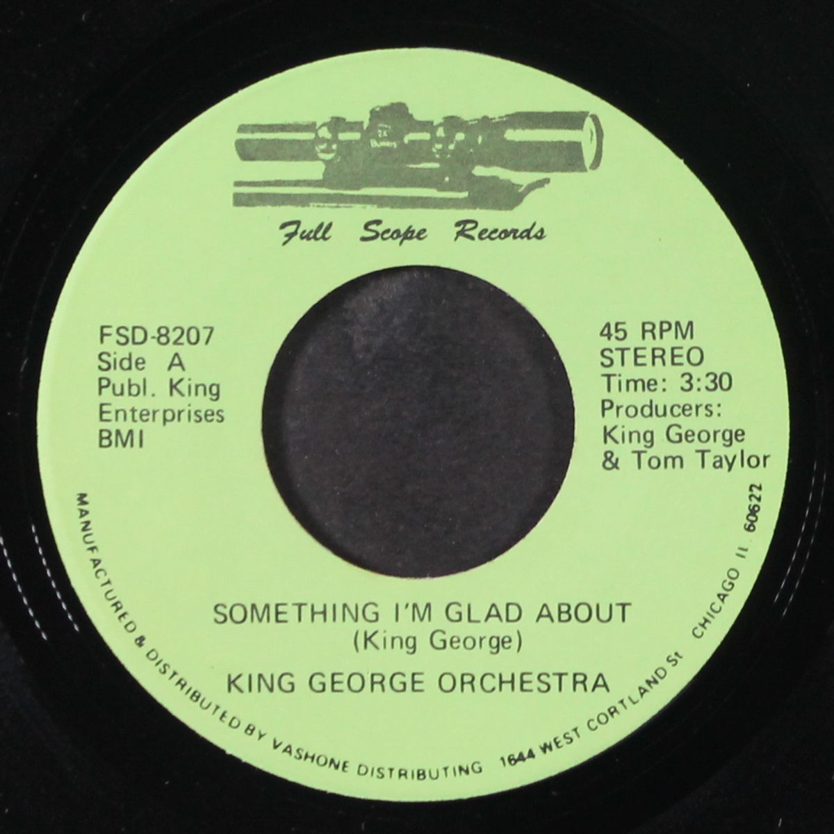 taa / something i'm glad about by KING GEORGE ORCHESTRA