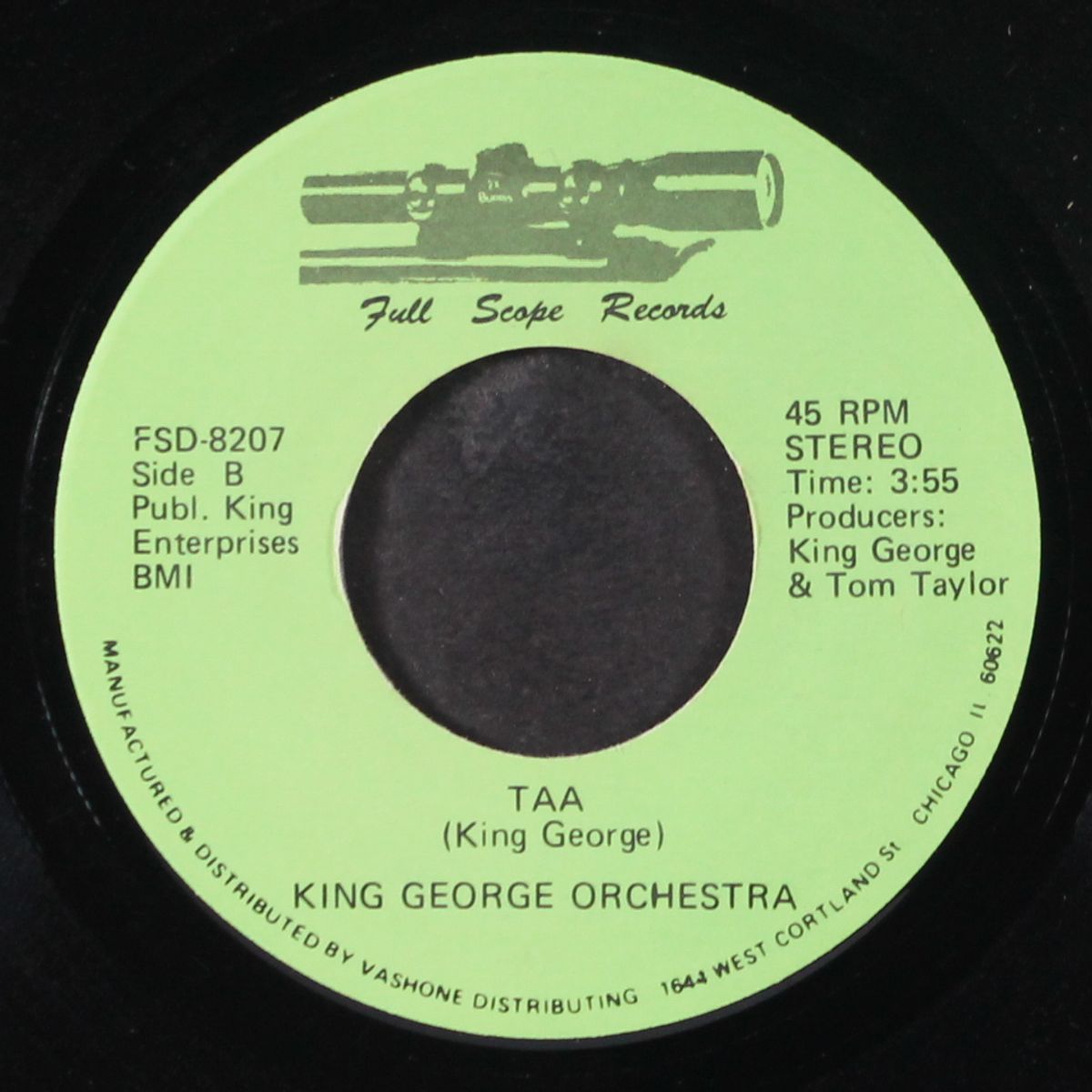 taa / something i'm glad about by KING GEORGE ORCHESTRA