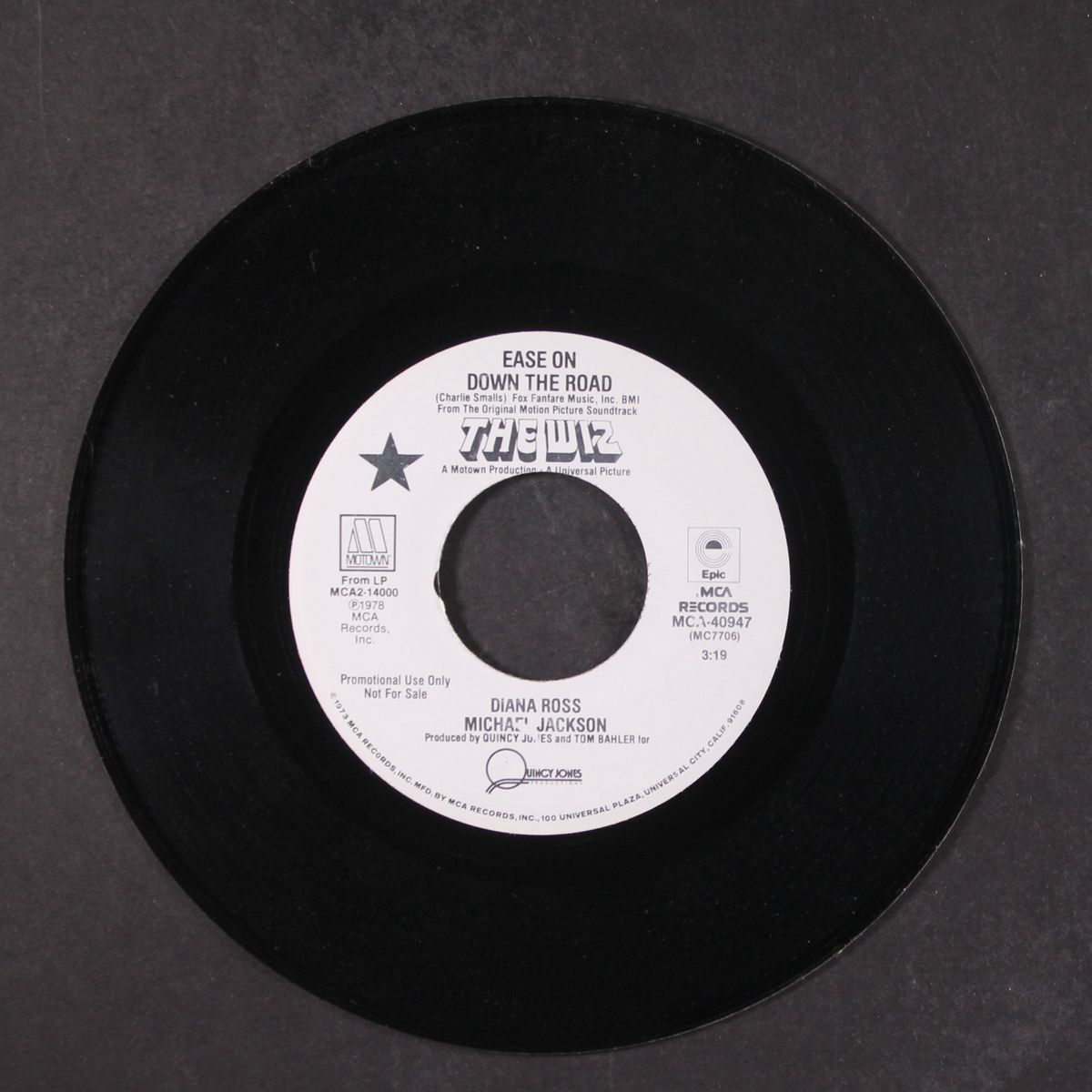 ease on down the road / poppy girls by DIANA ROSS & MICHAEL JACKSON
