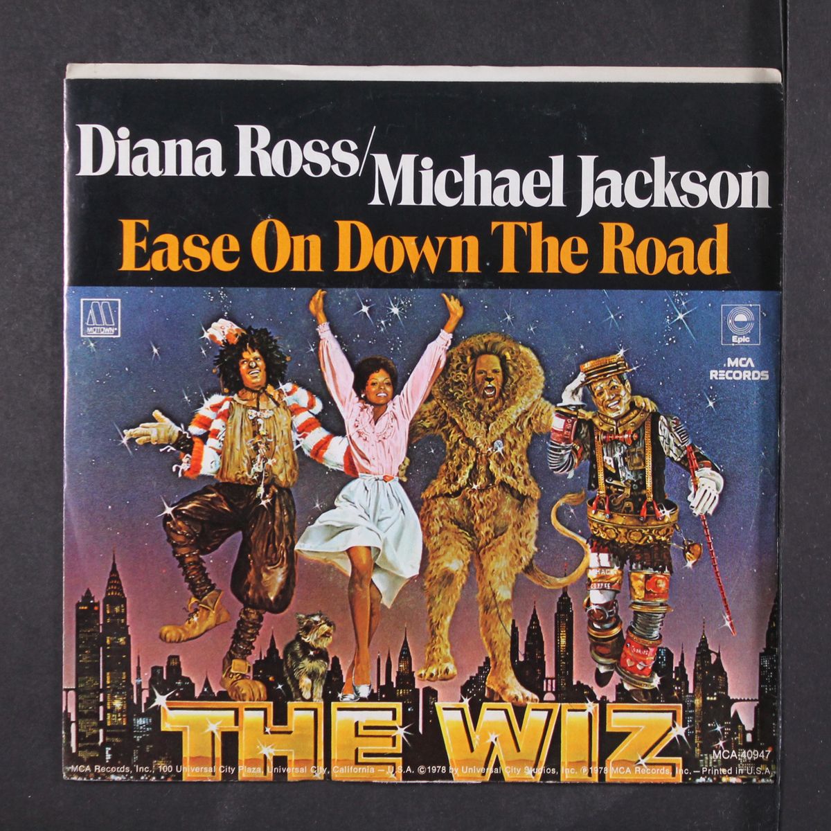 ease on down the road / poppy girls by DIANA ROSS & MICHAEL JACKSON