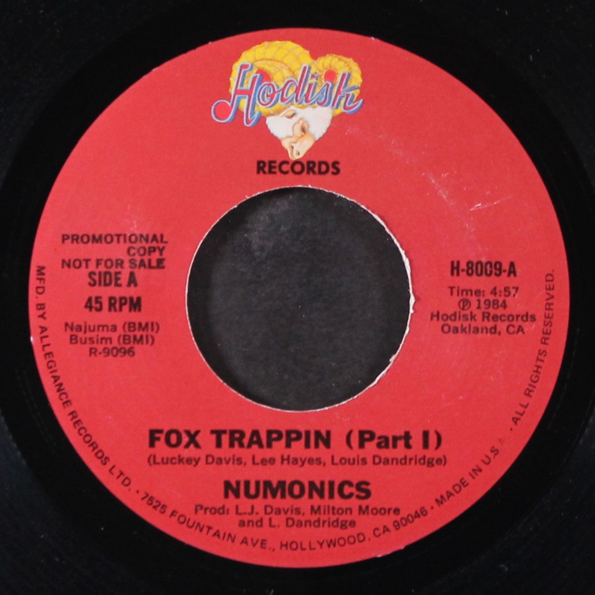 fox trappin / same by NUMONICS