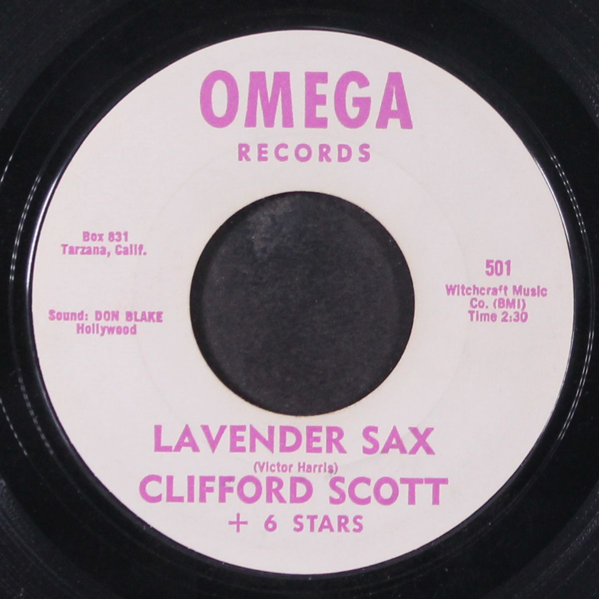 lavender sax / beach bunny by CLIFFORD SCOTT
