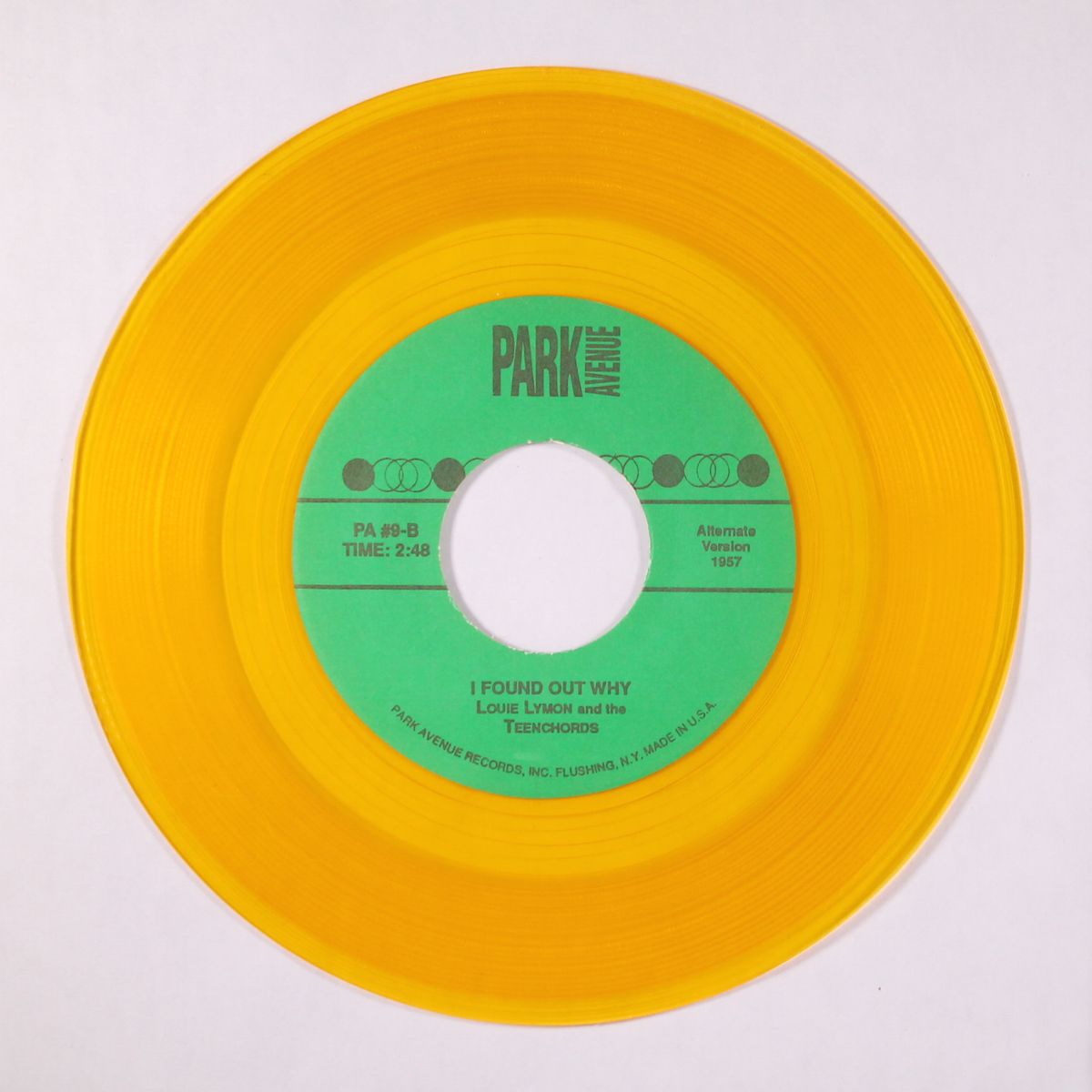 never let you go / i found out why by LOUIE LYMON & TEENCHORDS