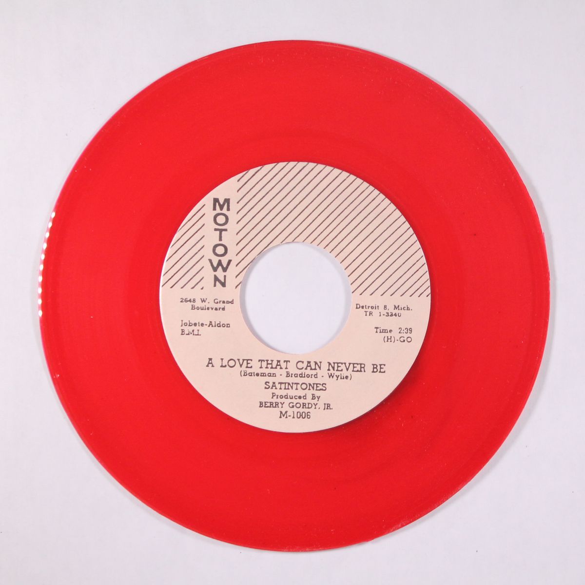 tomorrow & always / a love that can never be by SATINTONES