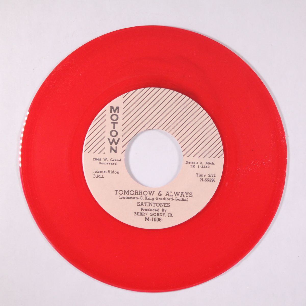 tomorrow & always / a love that can never be by SATINTONES