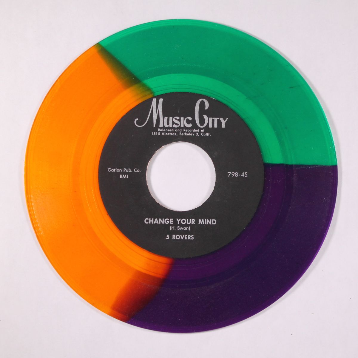 down to the sea / change your mind by FIVE ROVERS