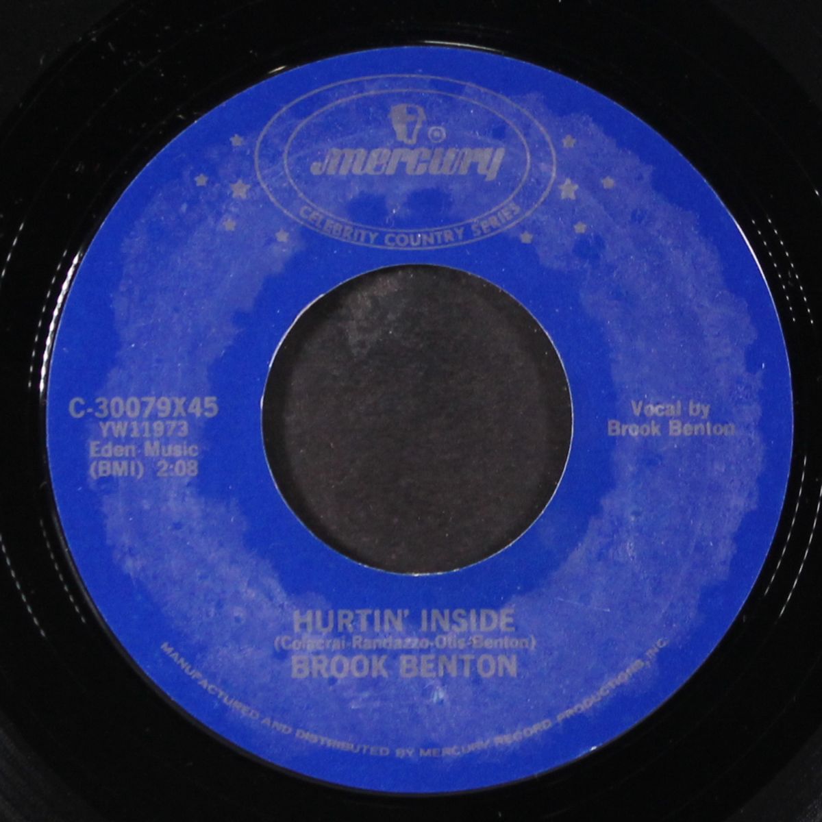 it's just a matter of time / hurtin' inside by BROOK BENTON
