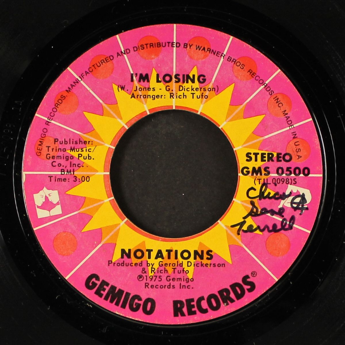 think before you stop / i'm losing by NOTATIONS