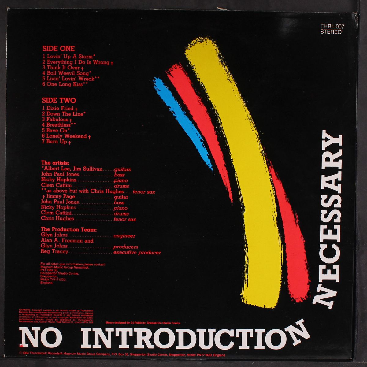 no introduction necessary by NO INTRODUCTON NECESSARY