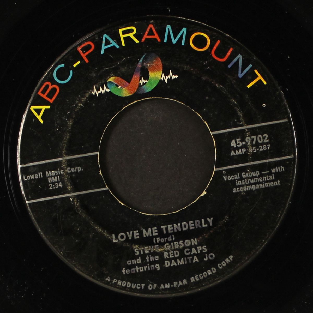 rock and roll stomp / love me tenderly by STEVE GIBSON & RED CAPS