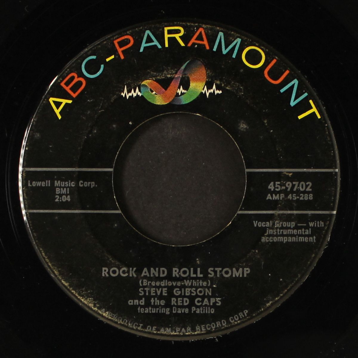 rock and roll stomp / love me tenderly by STEVE GIBSON & RED CAPS