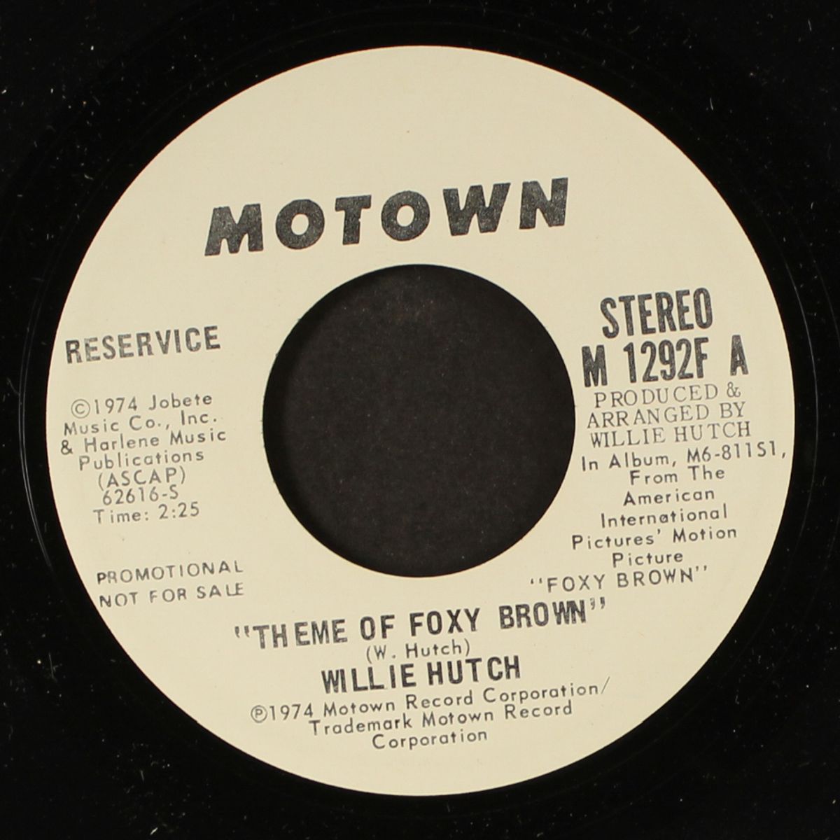 theme of foxy brown / mono by WILLIE HUTCH