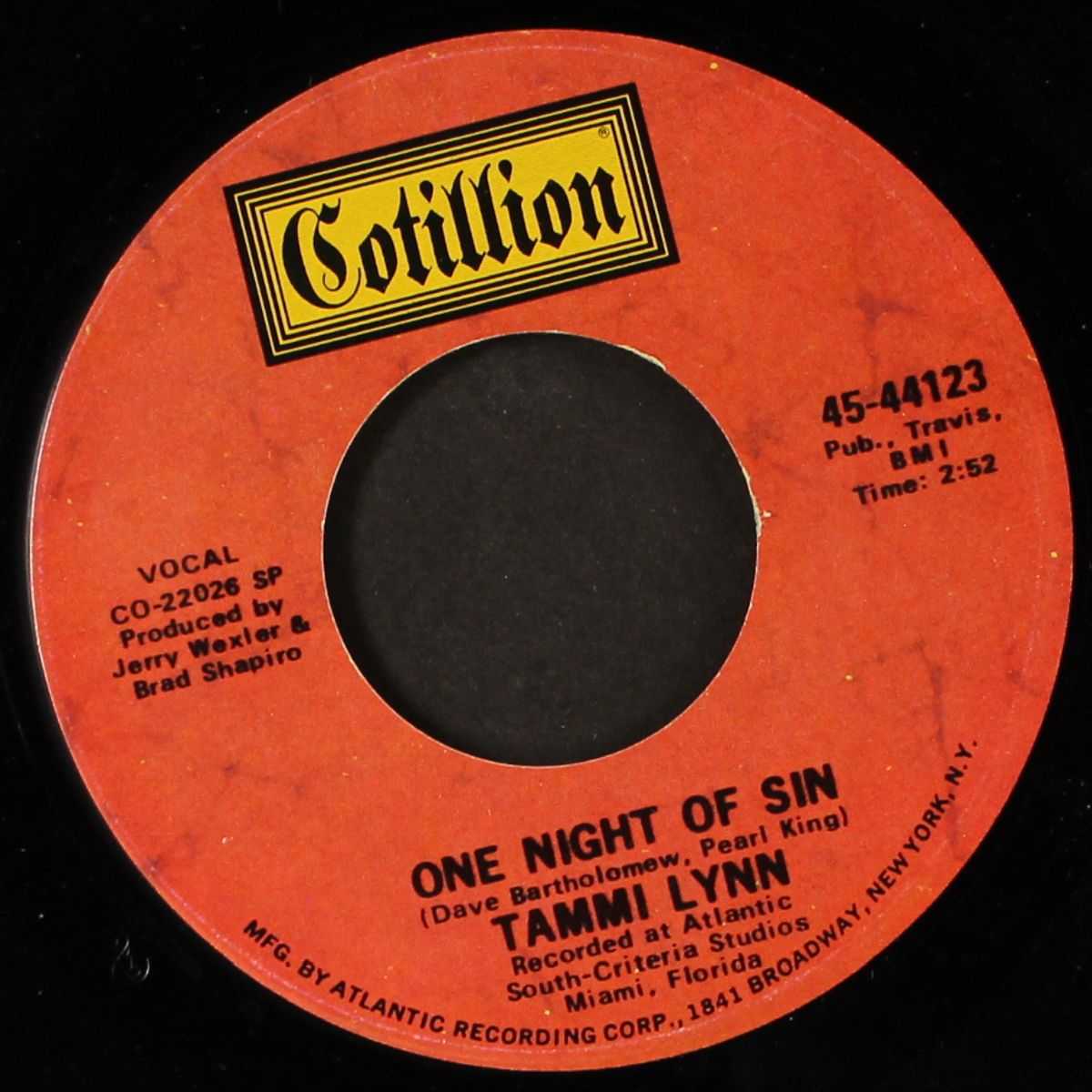 i'm gonna run away from you / one night of sin by TAMMI LYNN
