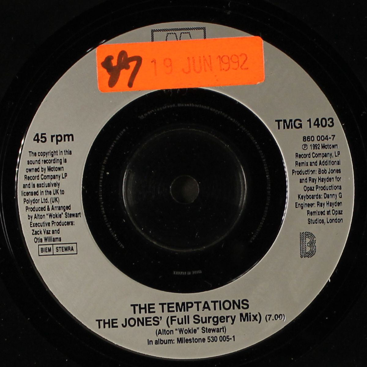 the jones' by TEMPTATIONS