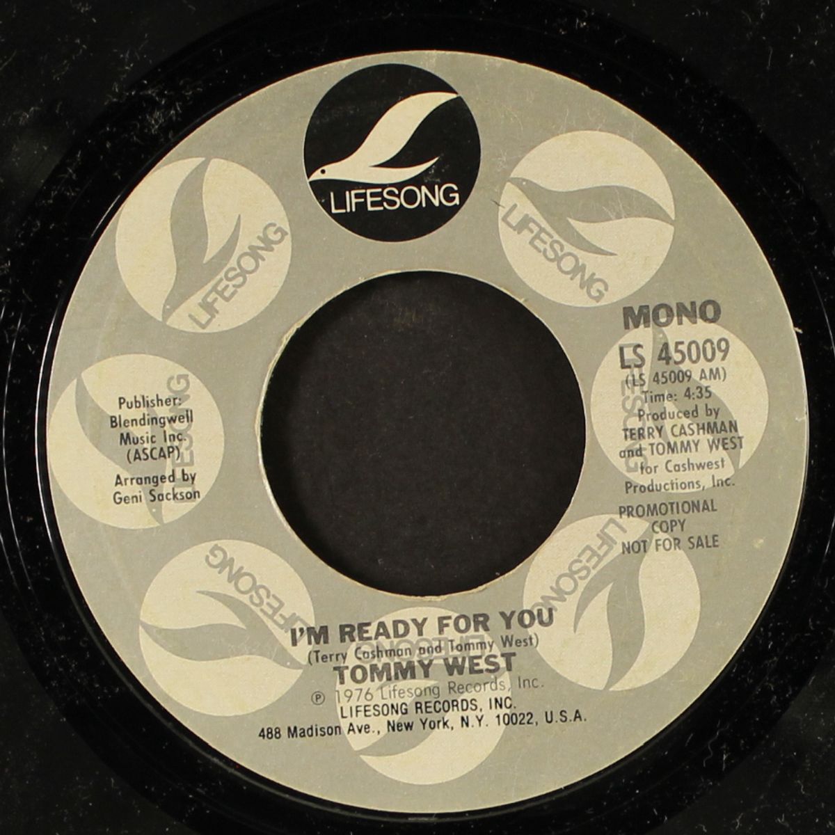 i'm ready for you by TOMMY WEST