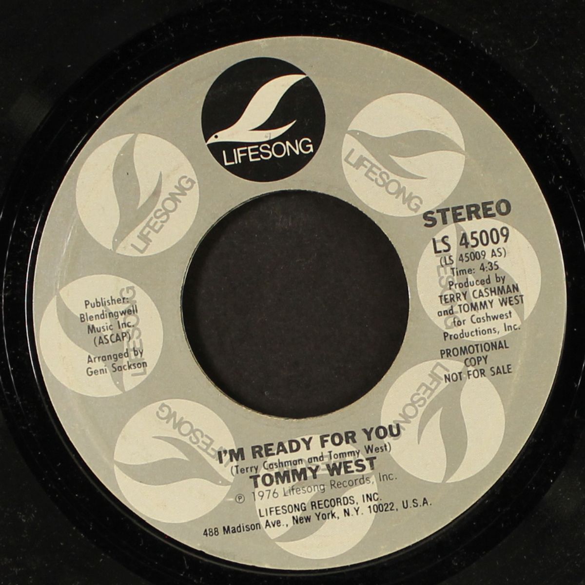 i'm ready for you by TOMMY WEST