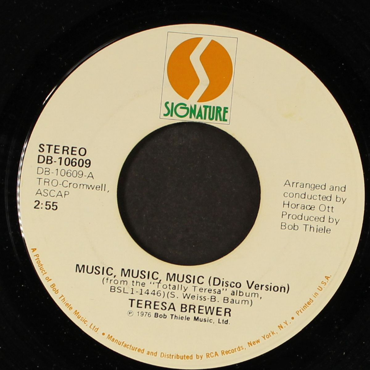 music music music (disco version) by TERESA BREWER