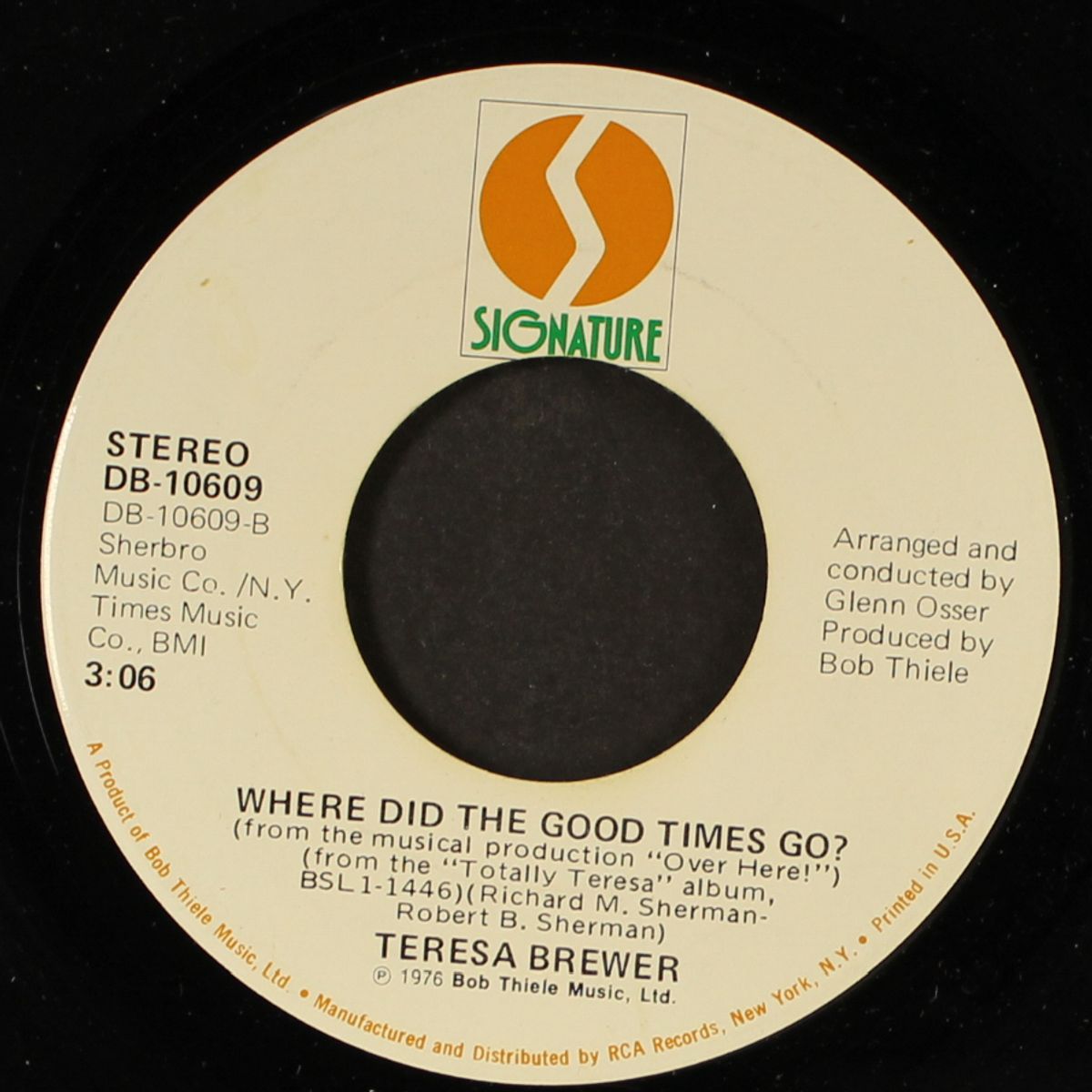 music music music (disco version) by TERESA BREWER