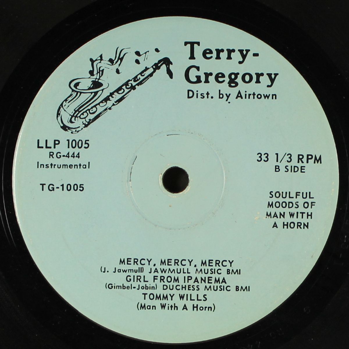 soulful moods of man with a horn by TOMMY WILLS