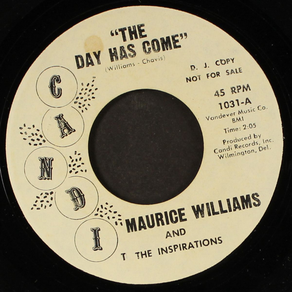 the day has come / never leave you again by MAURICE WILLIAMS & INSPIRATIONS