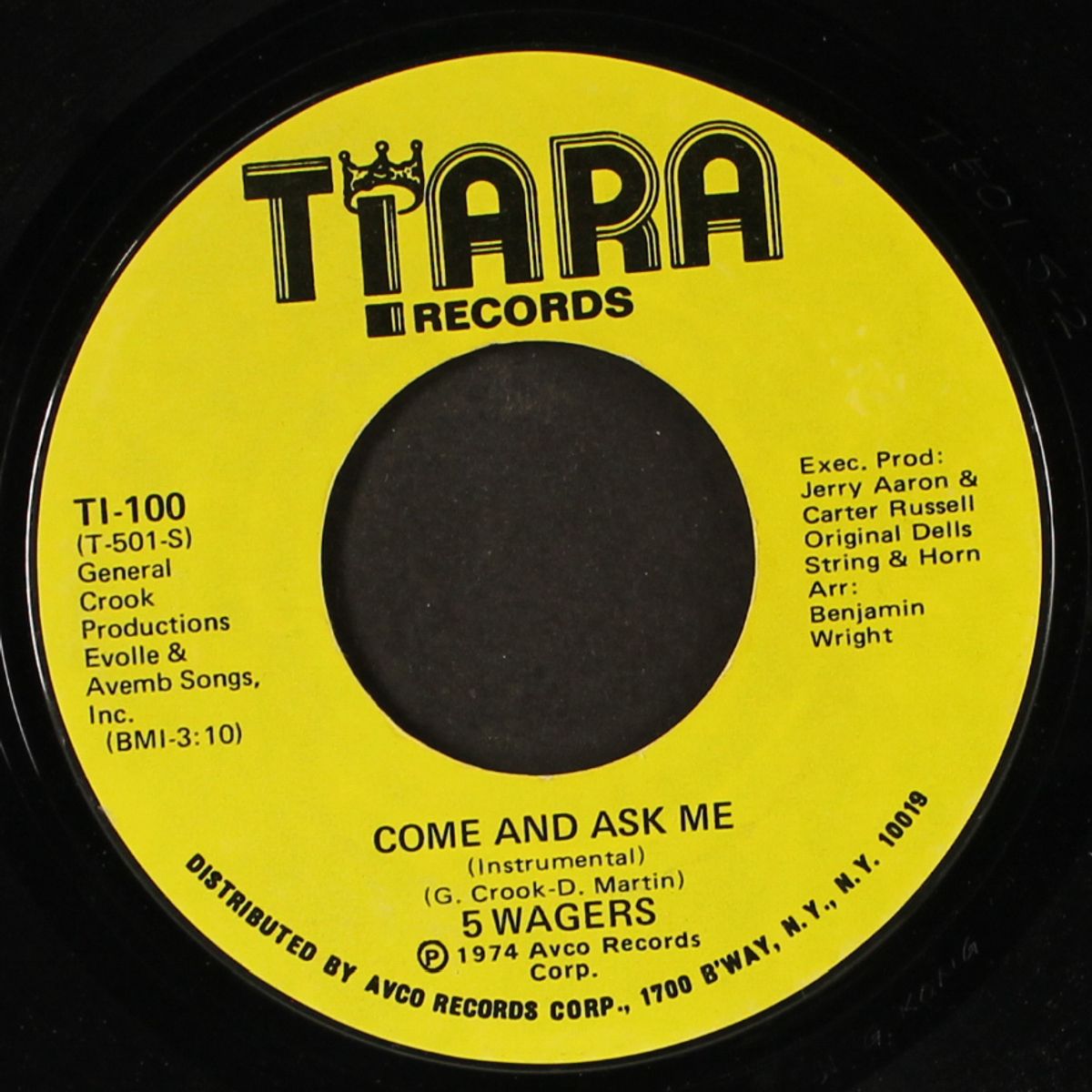 come and ask me / instro by 5 WAGERS