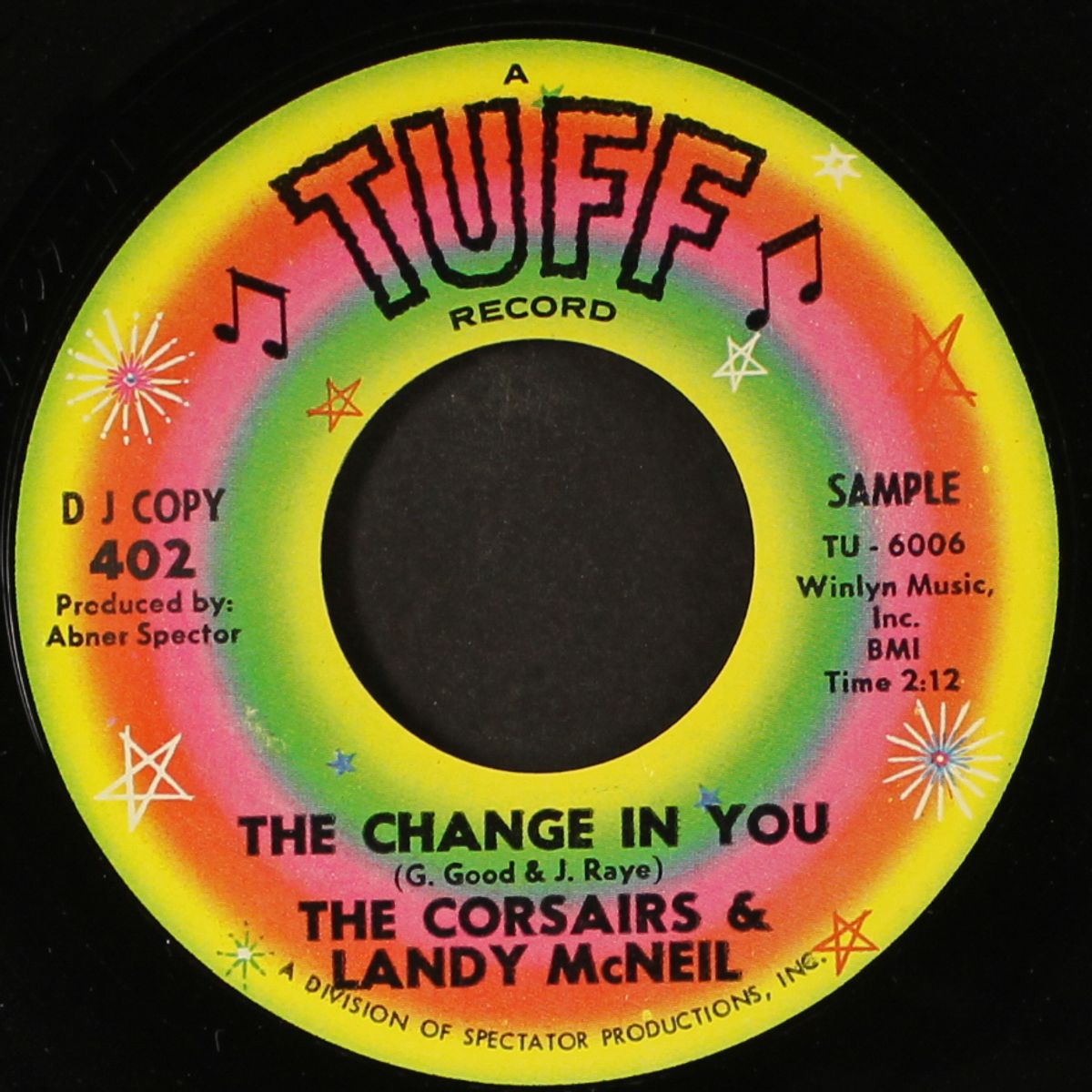 on the spanish side / the change in you by CORSAIRS & LANDY MCNEIL