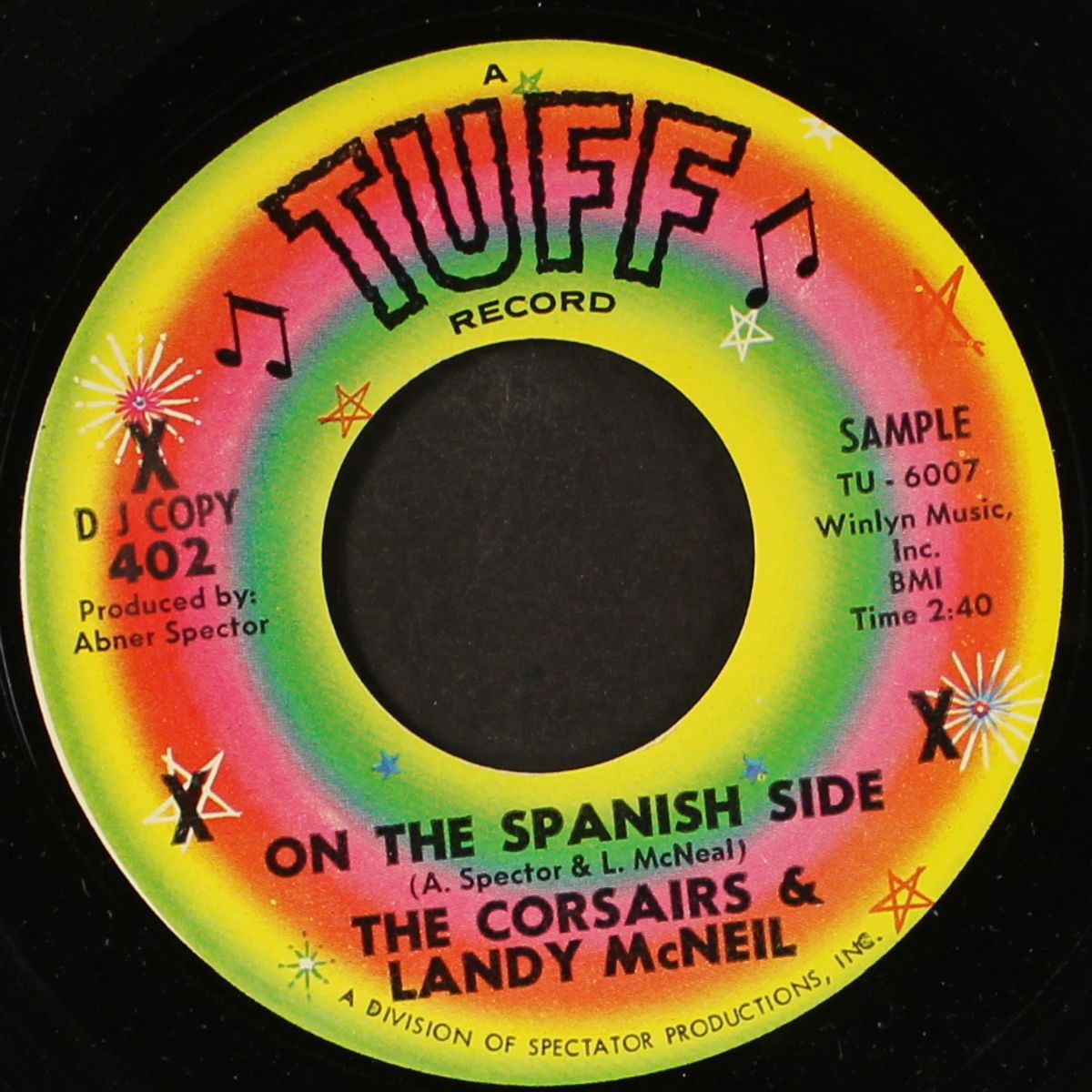 on the spanish side / the change in you by CORSAIRS & LANDY MCNEIL