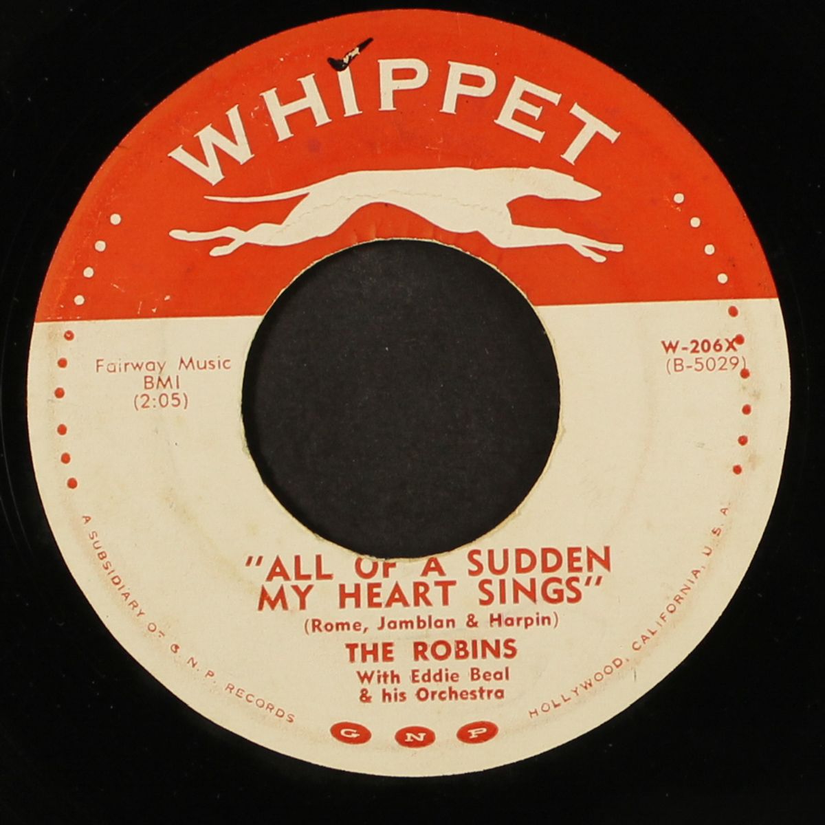 a fool in love / all of a sudden my heart sings by ROBINS