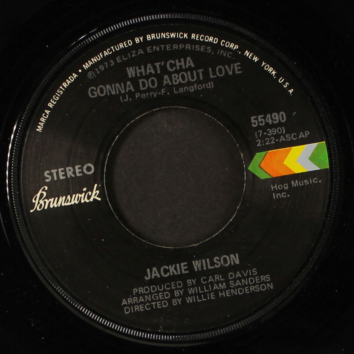 wat'cha gonna do about love / beautiful day by JACKIE WILSON