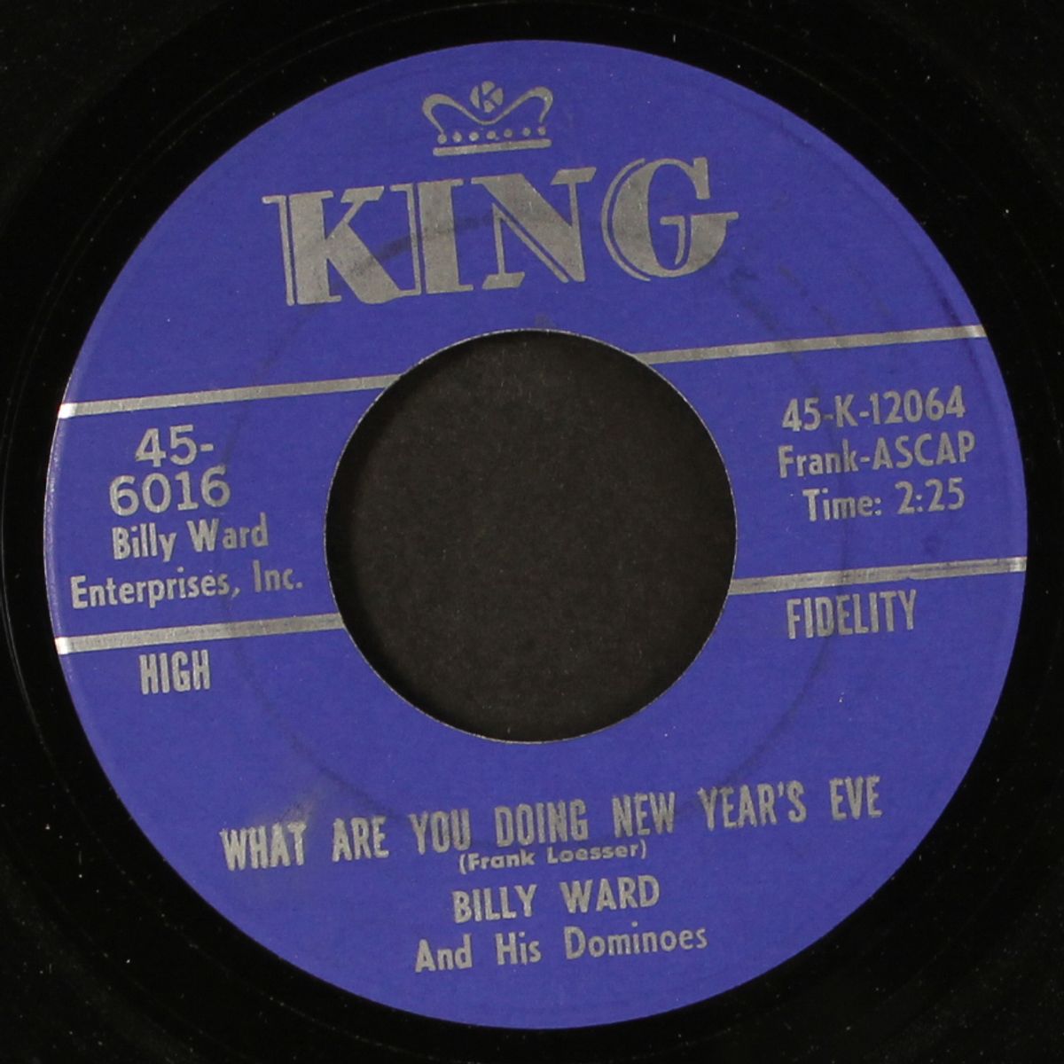 what are you doing new year's eve / o holy night by BILLY WARD & DOMINOES